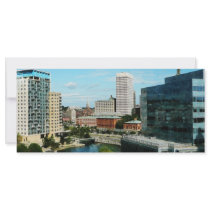 Providence RI Skyline Rack Card Design