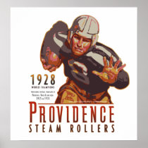 Providence Steam Rollers Poster