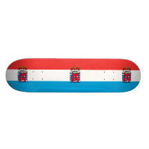 Province Of Luxembourg, Belgium flag Skate Decks