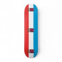 Province Of Luxembourg, Belgium flag Skate Decks