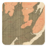 Province of Nova Scotia Island of Cape Breton 11 Square Stickers