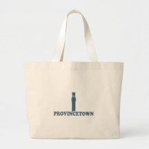 Provincetown "Lighthouse" Design. Tote Bags