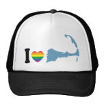Provincetown "Love" Design. Mesh Hats