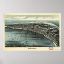 Provincetown Massachusetts 1910 Antique Panorama Posters