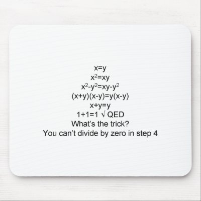 Proving 1+1=1 mouse pad by rct3freak24076