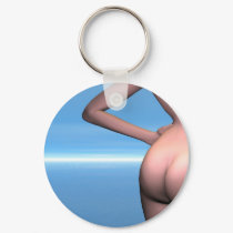 Provocative bottom keychains
