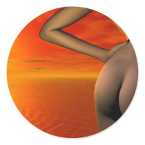 Provocative bottom stickers