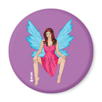 Provocative Fairy magnet by Xuxario Provocative Fairy magnet
