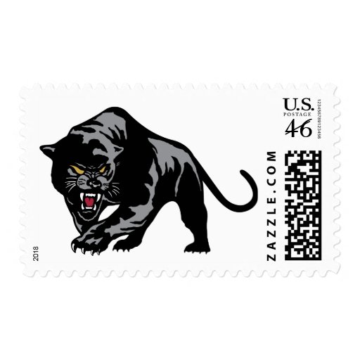 Prowling Panther Postage Stamp