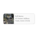 Prowling Wolf  Mailing Labels