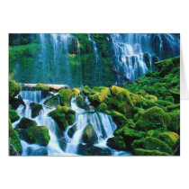 Proxy Falls, Oregon Card
