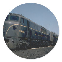 PRR Baldwin "Shark" Round Sticker