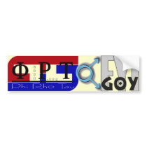 PRT BTW G0Y bumper stickers