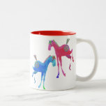 Prteey Ponies Red gifts & greetings mugs