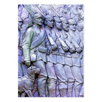 Prussian Soldiers,Marching (5) Business Card Template