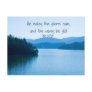Ps 107:29 He makes the storm calm Postcards