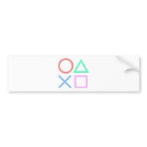PS Buttons Bumper Sticker