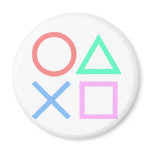 PS Buttons Fridge Magnets