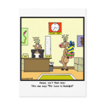 PS: Love to Rudolph postcards