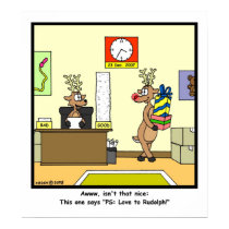 PS: Love to Rudolph posters