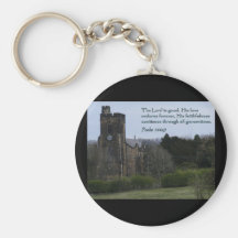 Psalm 100:5 Village Church Keychain