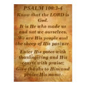 Psalm 100 posters