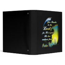 Psalm 107:1 Give Thanks to the Lord binders