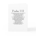 Psalm 112 Happy Birthday! cards