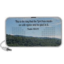 Psalm 118:24 This is the day... Mp3 Speakers