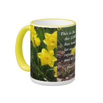 Psalm 118 Daffodil Mug