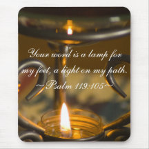 Psalm 119:105 Mousepad