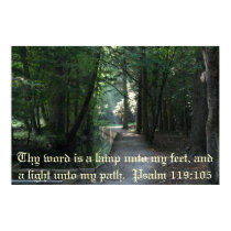 Psalm 119:105 posters
