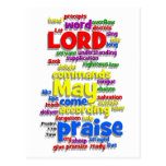 Psalm 119 Taw White Post Card