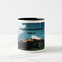 Psalm 11:4 mug