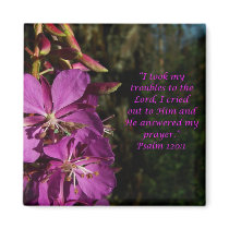 Psalm 120:1 fridge magnet