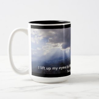 Psalm 121 mug