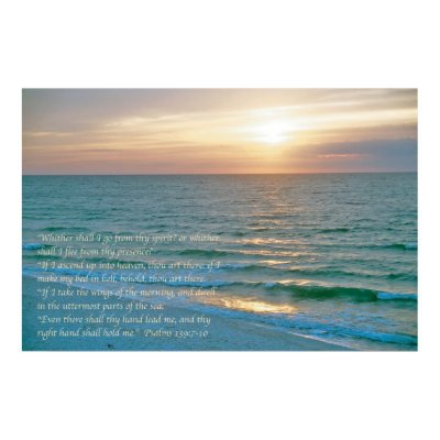 Psalm 139 Poster by cherylarogers