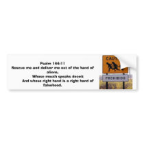 Psalm 144:11 Rescue me from the aliens bumper stickers by Iamaccfile Psalm 144:11 Rescue me from the aliens bumper stickers