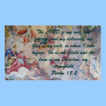 Psalm 18:2 Witness Card profile cards by deesbasenjis Psalm 18:2 Witness Card profile cards