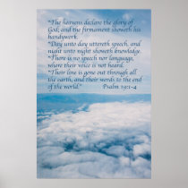 Psalm 19 poster