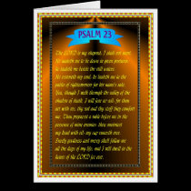 PSALM 23 cards