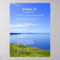 Psalm 23 Grand Teton National Park Posters