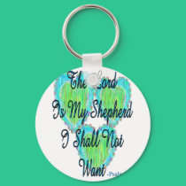 Psalm 23 hearts keychains by gailg1957 Psalm 23 hearts keychains