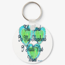 Psalm 23 hearts keychains by gailg1957 Psalm 23 hearts keychains