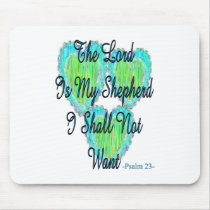 Psalm 23 hearts mousepads by gailg1957 Psalm 23 hearts mousepads