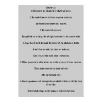 psalm 23 posters by tom_jones_tom_jones psalm 23 posters