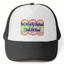 Psalm 23, "The Lord is my Shepherd" Mesh Hats