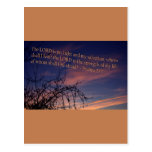 Psalm 27:1 at Dawn Post Cards