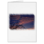 Psalm 27:1 at Dawn White Border Cards
