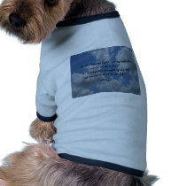 Psalm 27:1 doggie t shirt